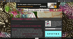 Desktop Screenshot of deslivresdanslacuisine.com